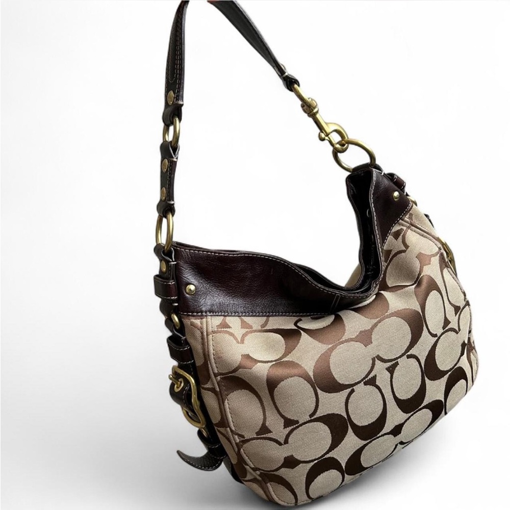 ❗️SOLD❗️Coach Zoé Super Large Shoulder Bag – 2008🤎